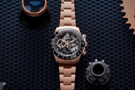 Artisans De Geneve La Barrichello Gold Rolex Daytona Watch